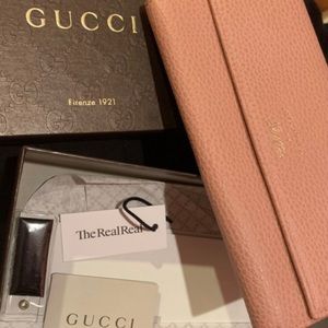 Pink Gucci Wallet
